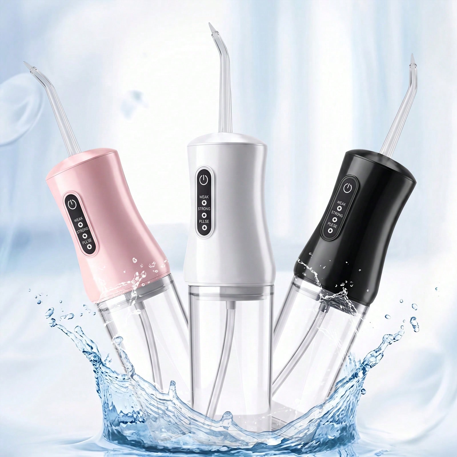 Oral Irrigator Flosser - Pembersih Gigi Elektrik Dengan 4 Ujung