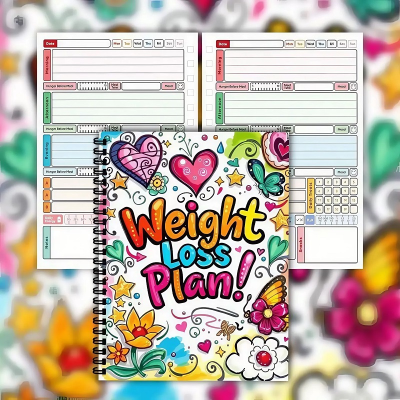 Fitness Journal Planner - Buku Rencana Penurunan Berat Badan 12