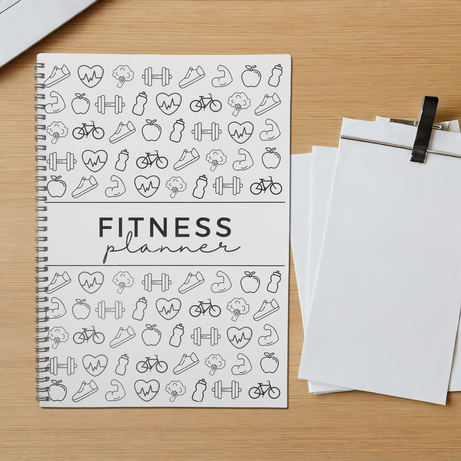 Jurnal Perencana Kebugaran 11. - Fitness Journal Planner ulasan dan harga