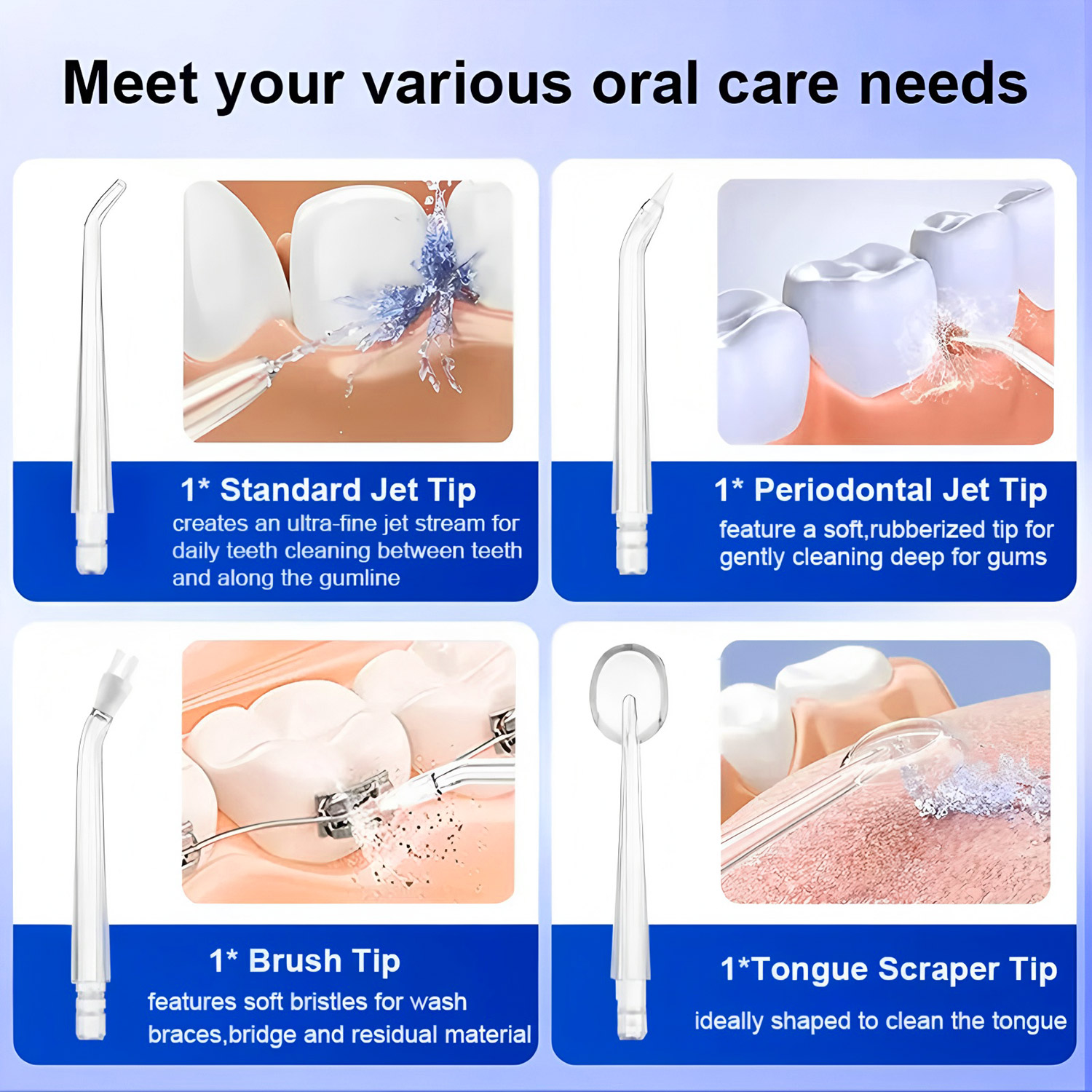 Alat Semprot Air Gigi Portabel - Oral Irrigator Flosser ulasan dan harga