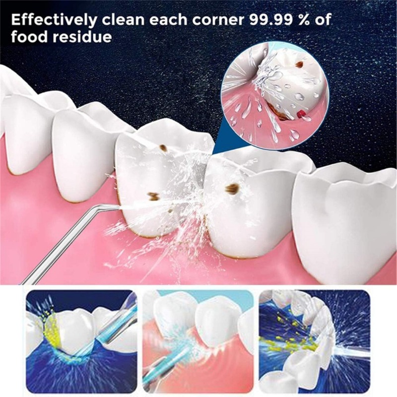 110ML/140ML Flosser Air Berten - Oral Irrigator Flosser ulasan dan harga