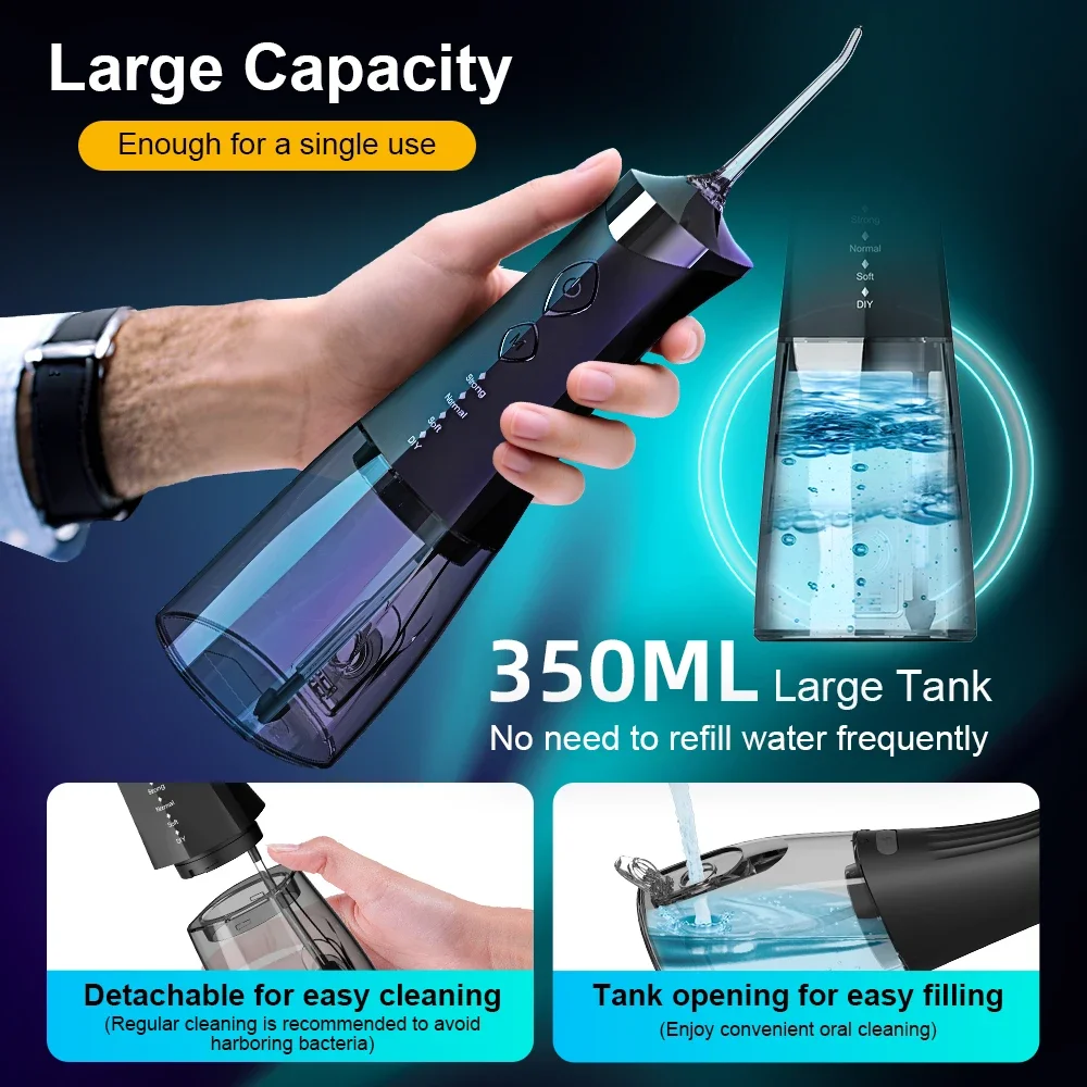 Irrigator Oral Portabel yang D - Oral Irrigator Flosser ulasan dan harga