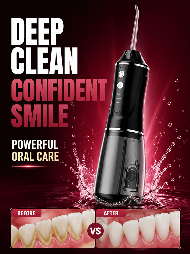 Irigator Oral Portabel dengan  - Oral Irrigator Flosser ulasan dan harga
