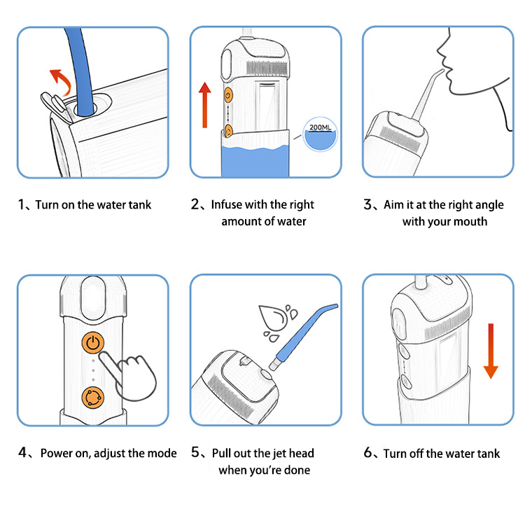 Flosser Air IPX7 Irigator Mulu - Oral Irrigator Flosser ulasan dan harga